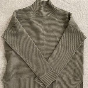 Mock Neck Cool Girl Tunic Sweater